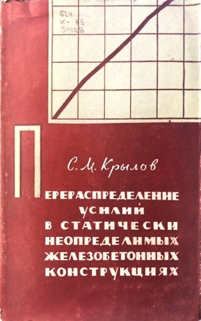 Перераспределение усилий в статически неопределимых железобетонных конструкциях