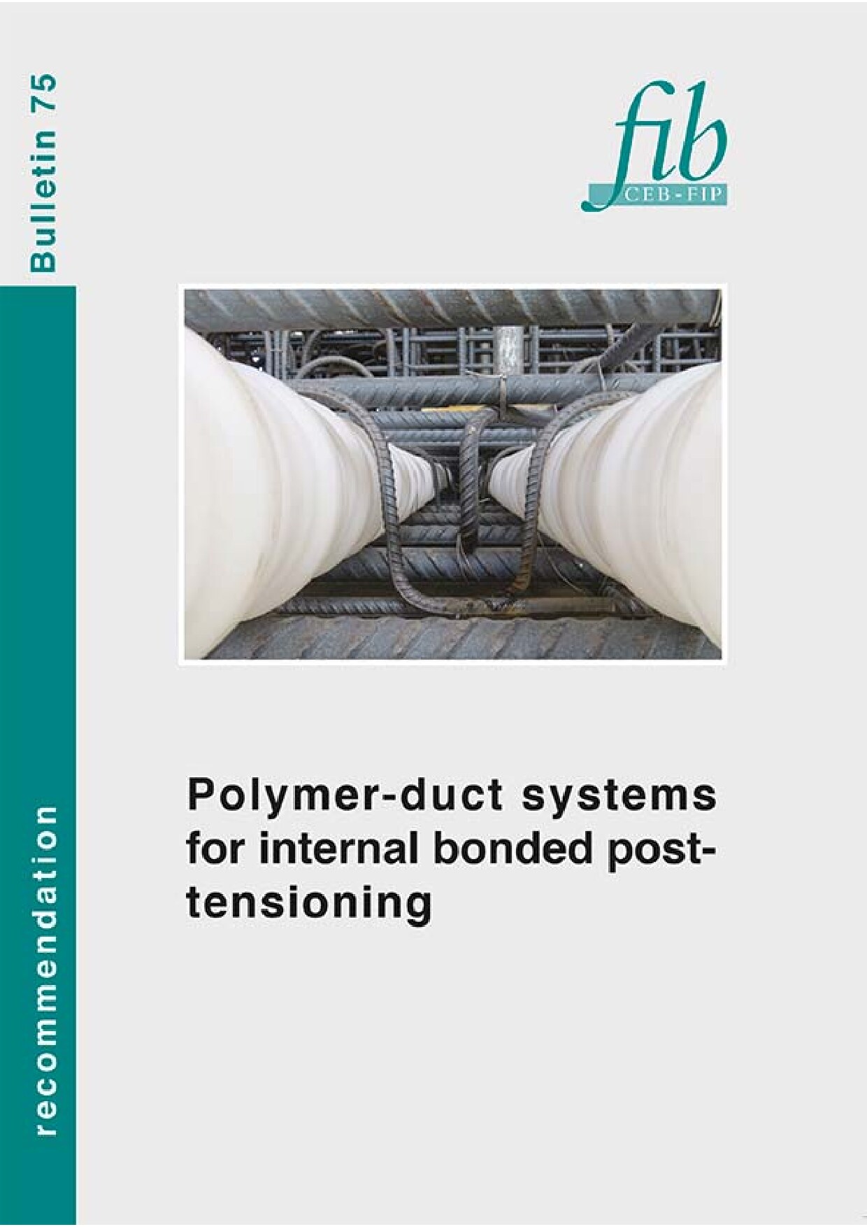 Polymer-duct systems for internal bonded posttensioning